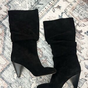 Vince Camilo Black Suede Women's Boots